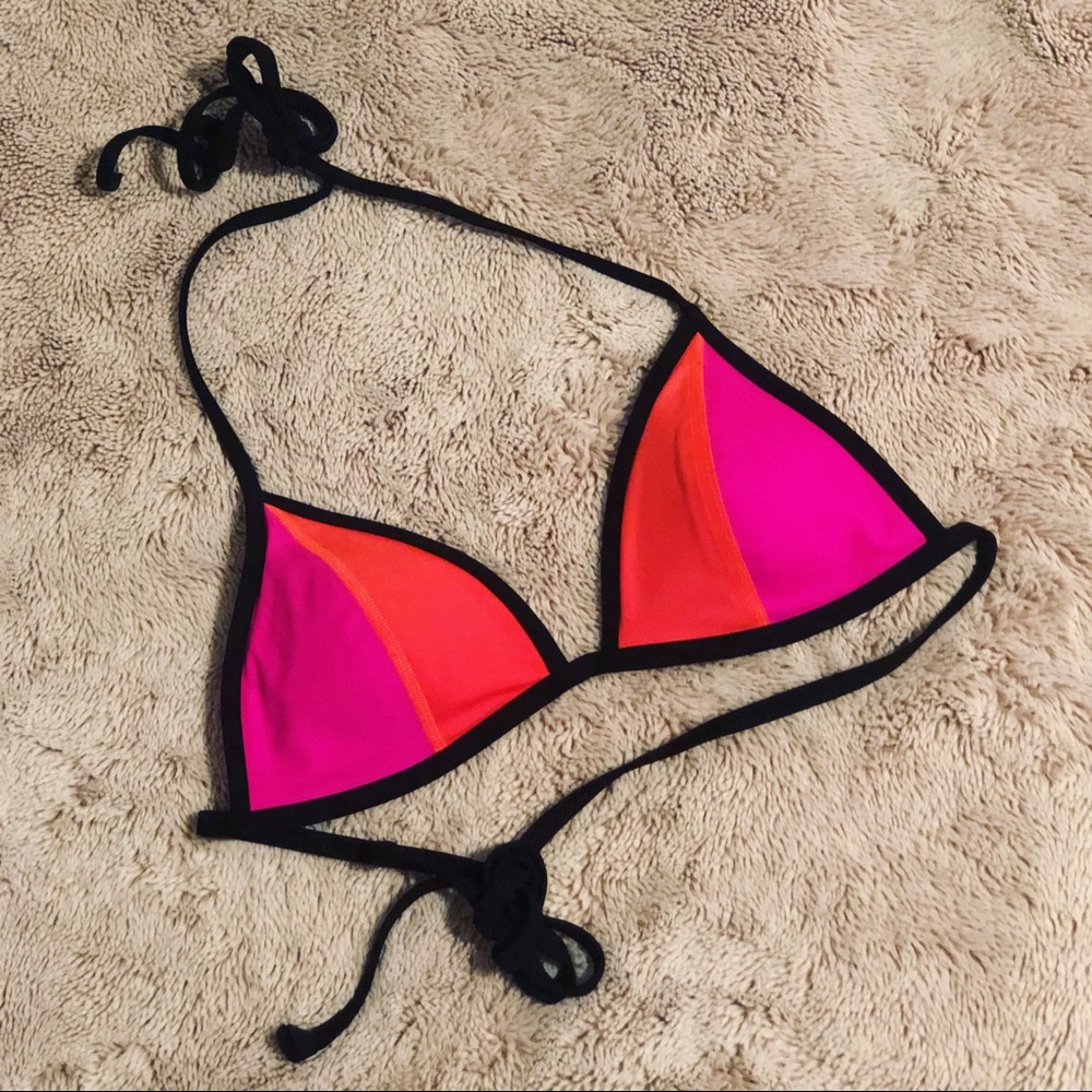 Pink Orange VS Bikini Top